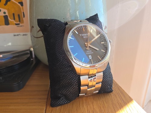Tissot 100 anthracite men - tissot, men's
