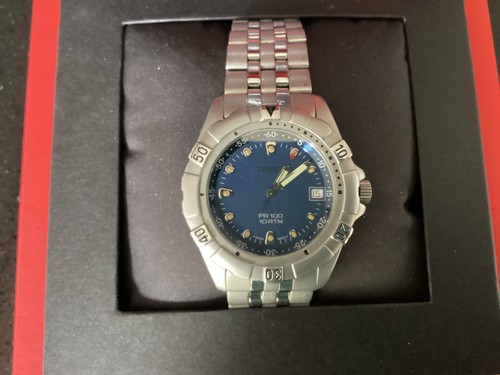 Tissot pr100 dial bezel watch - tissot,