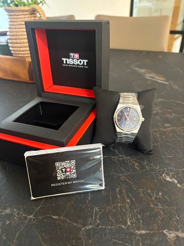 Tissot prx blue dial quartz - tissot,