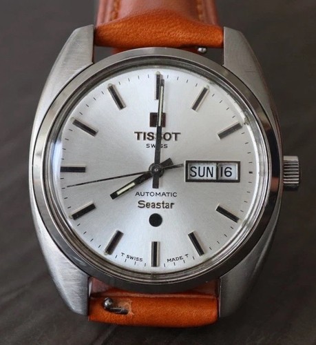 1974 vintage tissot seastar - vintage,