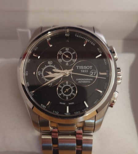 Tissot couturier men - tissot, black