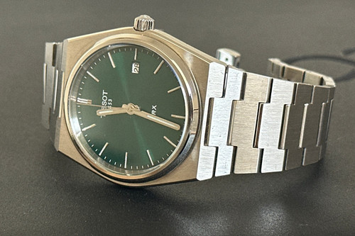 Tissot t137410a prx green dial - tissot,