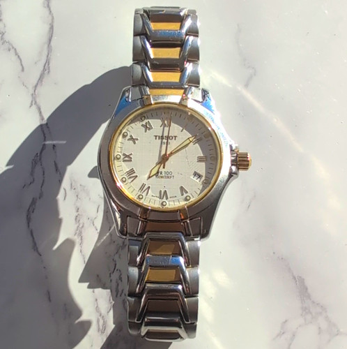 Vintage tissot 100 two tone - vintage, pr